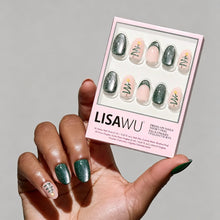 Velvet Pine press-on nails in nude shade