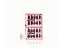 Velvet & Shine press-on nails with matte finish