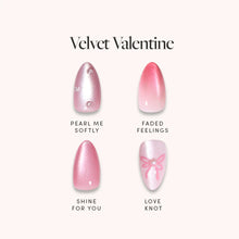 Velvet Valentine VelvetValentine NailMenu nail menu display