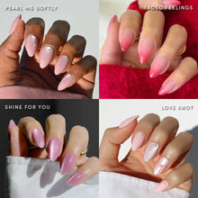 Lisawu Velvet Valentine press-on nail bundle manicure lifestyle photo