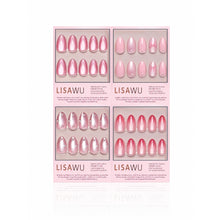 Velvet Valentine press-on nails in pink shade