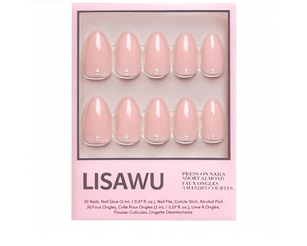 Wifey press-on nails with glossy finish