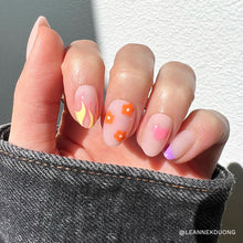 Wild Child press-on nails in blue shade