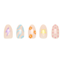 Wild Child press-on nails with glossy finish