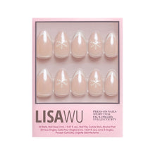 Winter Glaze press-on nails in pink shade