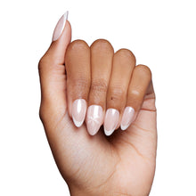 Winter Glaze press-on nails in white shade