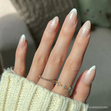 Winter Glaze press-on nails in nude shade