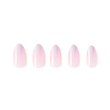 Winter Storm press-on nail design - french tip style detail