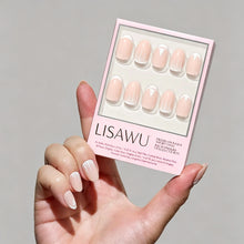 Winter's Tale press-on nails with glossy finish