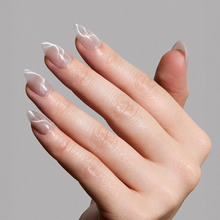 WOO-MAN! press-on nails with velvet finish