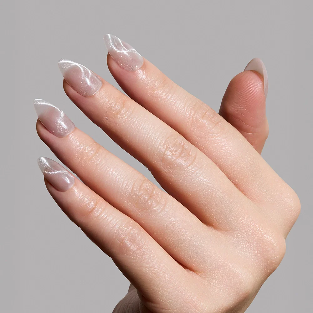 WOO-MAN! press-on nails with velvet finish