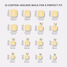 Yellow Pop Toenail press-on nail design - glazed style detail